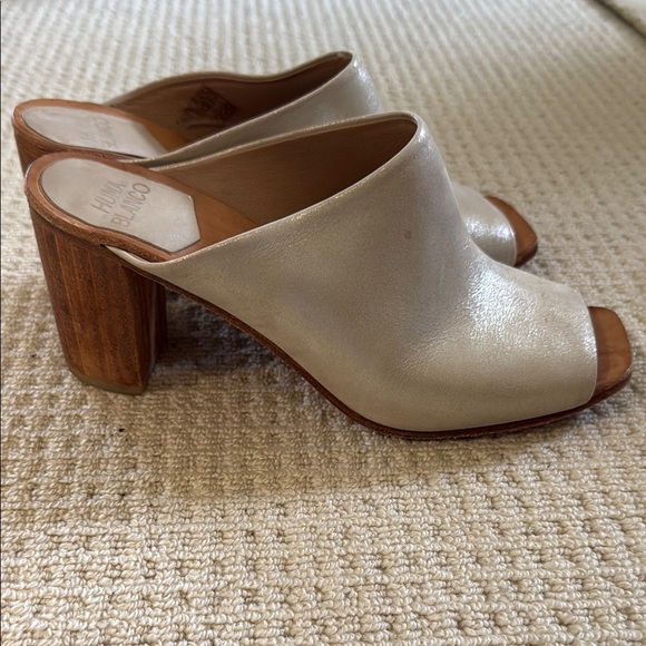 Alma Blanco Cream Mules for Women - Picture 4 of 4
